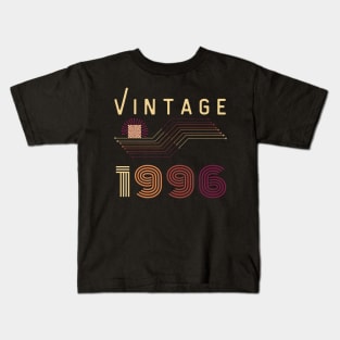 26 Year Old Retro Gift Vintage 1996 Classic Kids T-Shirt